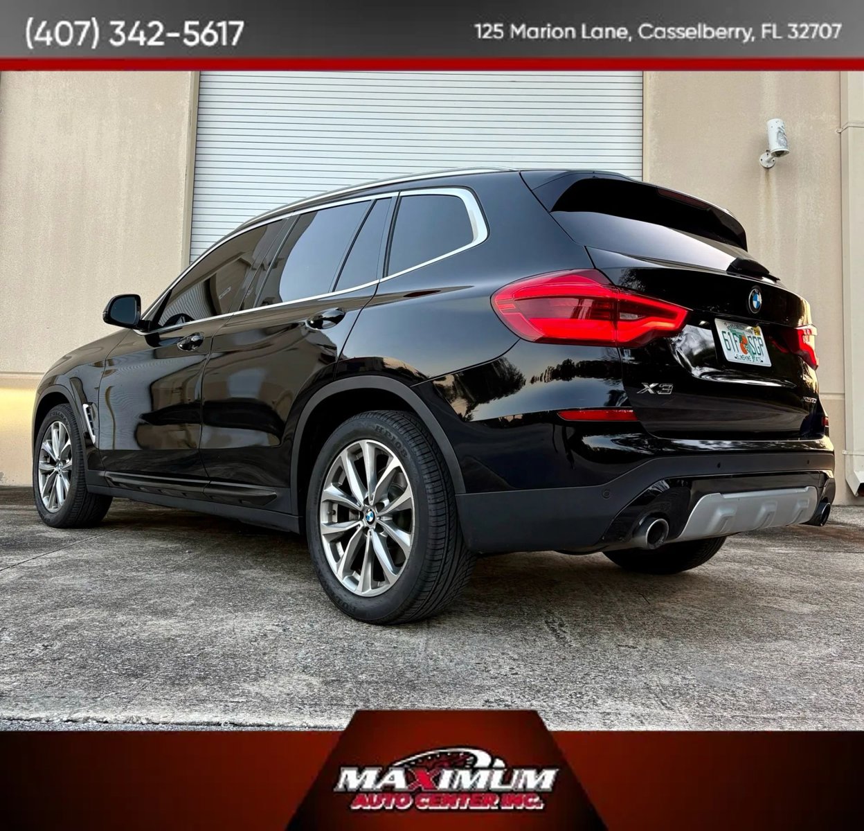 Used 2019 BMW X3 xDrive30i w/ Convenience Package AWD/4WD image 4