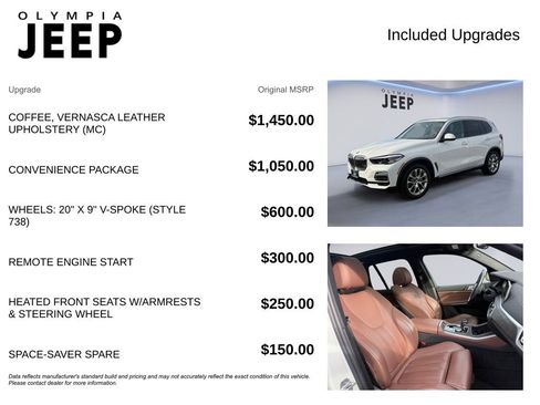 Used 2020 BMW X5 xDrive40i w/ Convenience Package image 4