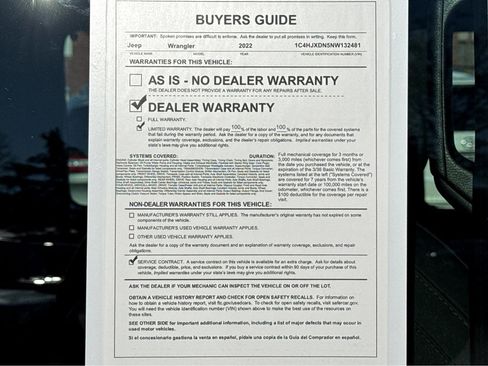 Certified 2022 Jeep Wrangler Unlimited Sport image 26