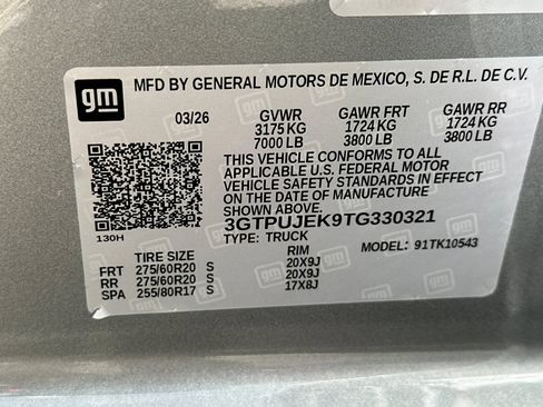 Certified 2026 GMC Sierra 1500 Elevation AWD/4WD image 39