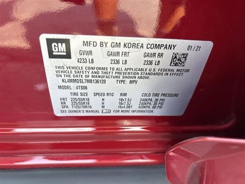 Used 2021 Buick Encore GX Select w/ Sport Touring Package FWD image 32