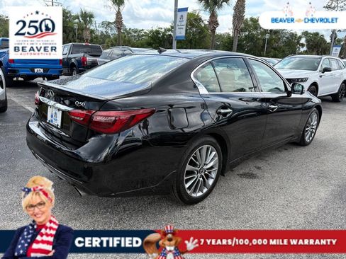 Used 2023 INFINITI Q50 Luxe w/ Cargo Package RWD image 7