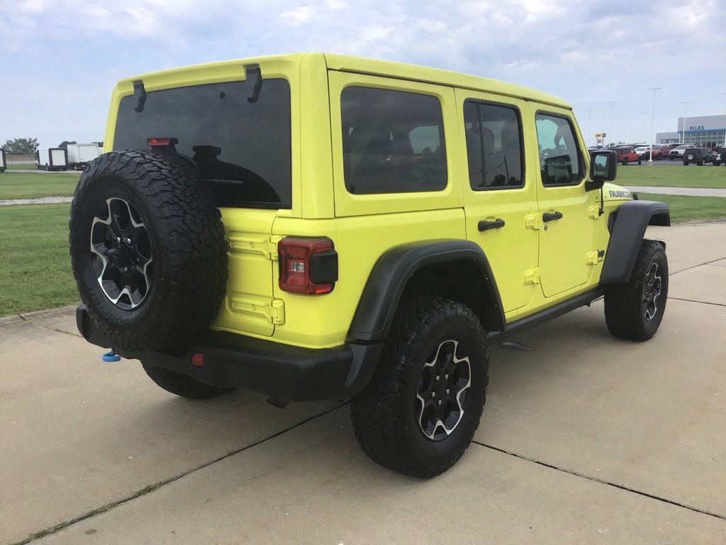 Used 2023 Jeep Wrangler Unlimited Rubicon 4xe w/ Steel Bumper Group AWD/4WD image 6