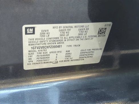 Used 2015 GMC Sierra 1500 SLT w/ All-Terrain Package image 28