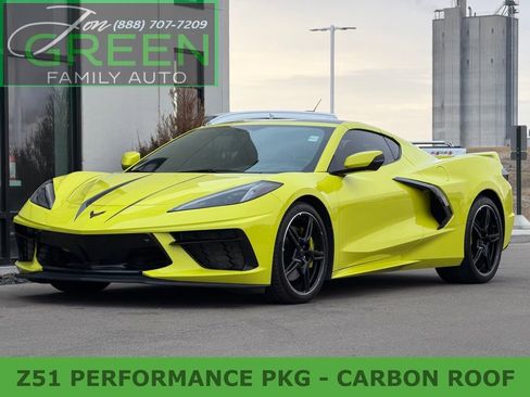 Used 2021 Chevrolet Corvette Stingray Preferred Cpe w/ Z51 Performance Package image 1