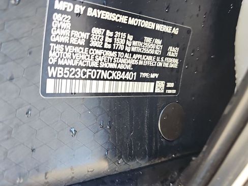 Used 2022 BMW iX xDrive50 w/ Premium Package AWD/4WD image 14