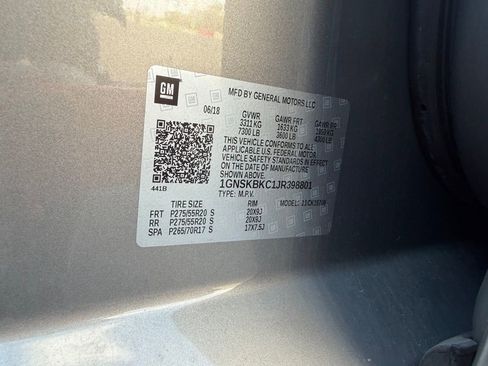 Used 2018 Chevrolet Tahoe LT w/ LT Signature Package image 17