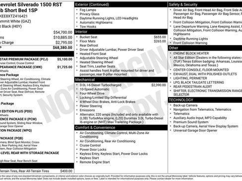 New 2026 Chevrolet Silverado 1500 RST w/ RST All Star Premium Package AWD/4WD image 31