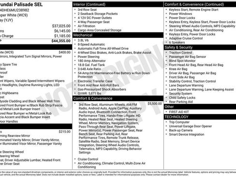 Used 2021 Hyundai Palisade SEL image 6