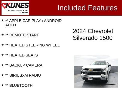 Used 2024 Chevrolet Silverado 1500 LT w/ Protection Package AWD/4WD image 2