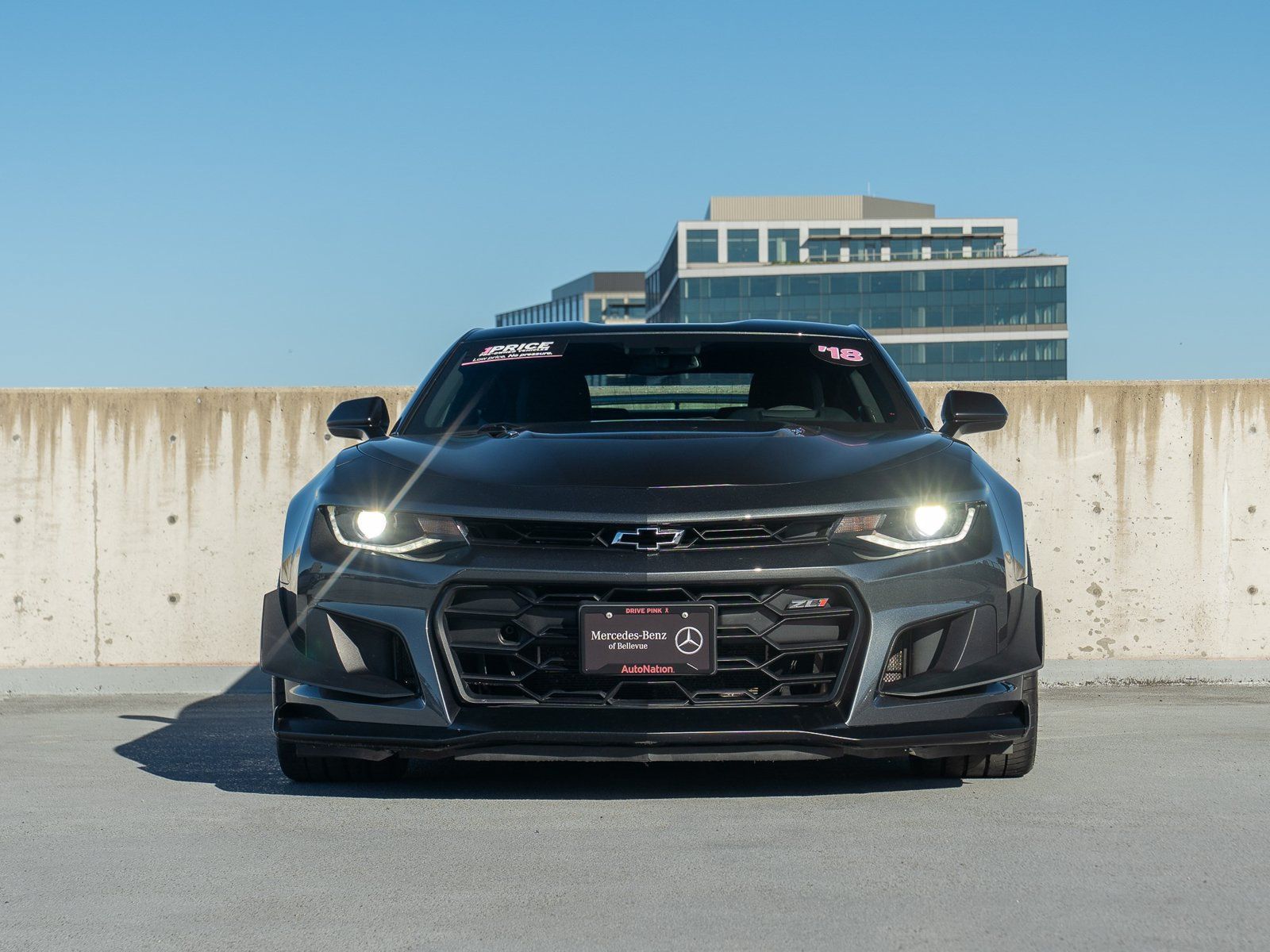 Used 2018 Chevrolet Camaro ZL1 RWD image 2