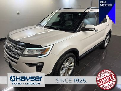 Certified 2018 Ford Explorer Limited w/ Equipment Group 301A