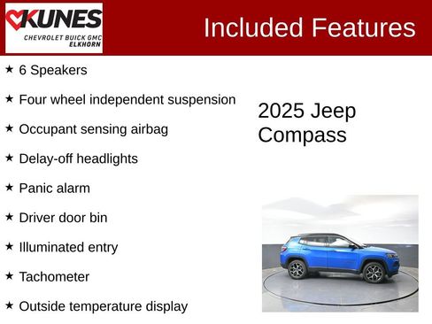 Used 2025 Jeep Compass Limited AWD/4WD image 3
