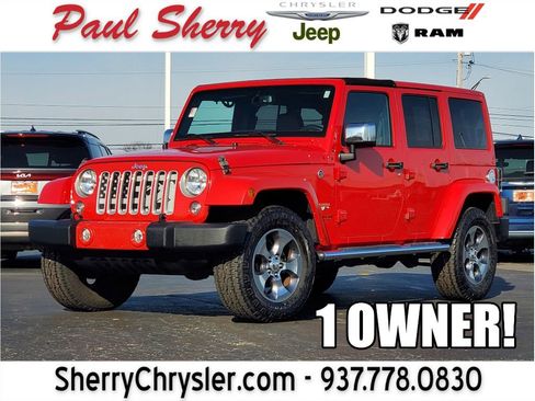 Used 2016 Jeep Wrangler Unlimited Sahara w/ Mopar Chrome Edition Group image 1
