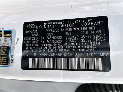 Used 2022 Hyundai Palisade Calligraphy FWD image 34
