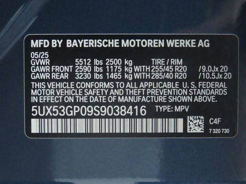 Certified 2025 BMW X3 xDrive30i w/ Premium Package image 35