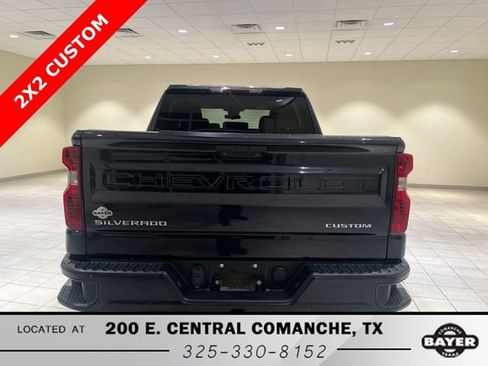 Certified 2022 Chevrolet Silverado 1500 Custom w/ LPO, Dark Essentials Package image 4