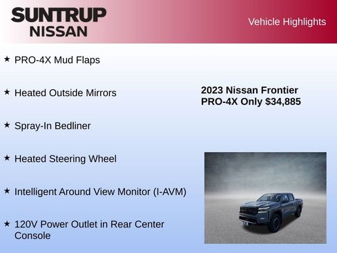 Used 2023 Nissan Frontier PRO-4X w/ Pro Convenience Package image 24