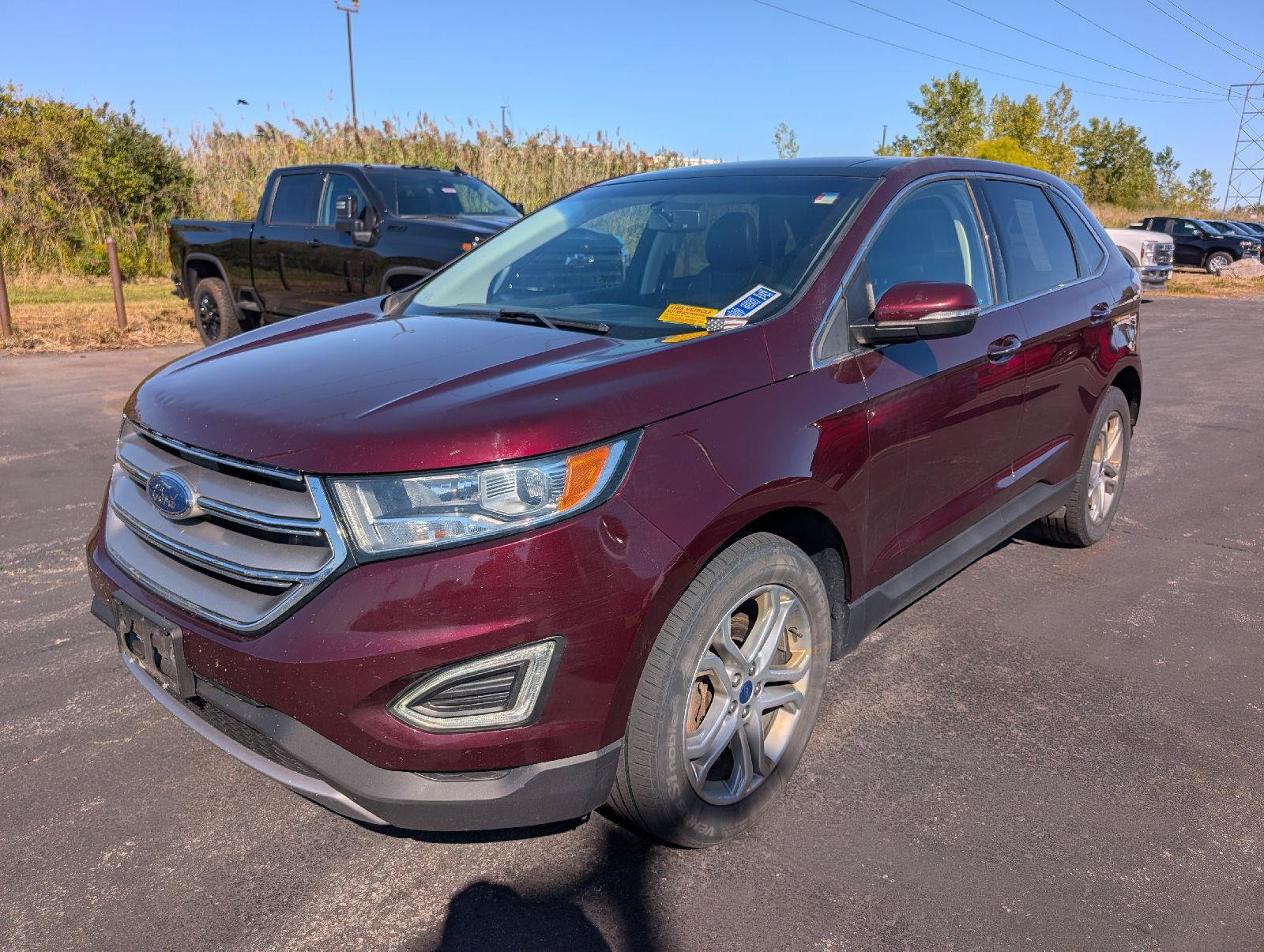 Used 2017 Ford Edge Titanium w/ Equipment Group 301A AWD/4WD image 4