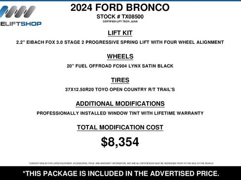 Used 2024 Ford Bronco Badlands image 2