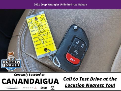 Used 2021 Jeep Wrangler Unlimited Sahara w/ Cold Weather Group AWD/4WD image 36