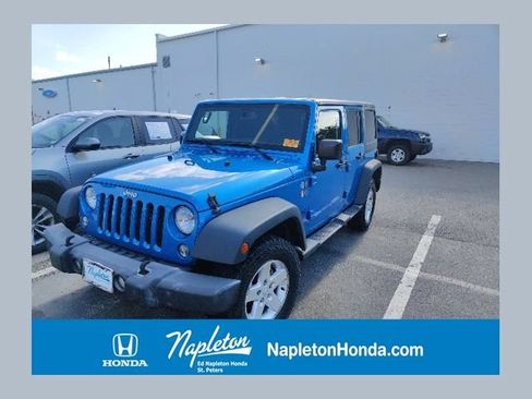 Used 2015 Jeep Wrangler Unlimited Sport w/ Quick Order Package 24S AWD/4WD image 1