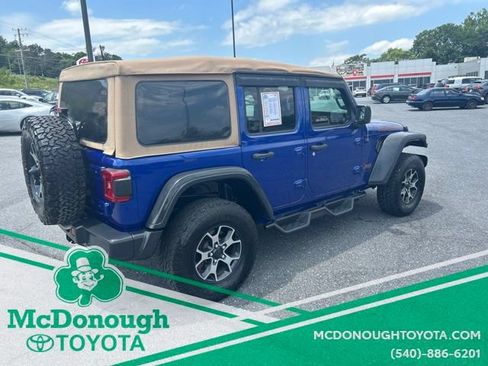 Used 2018 Jeep Wrangler Unlimited Rubicon w/ LED Lighting Group AWD/4WD image 4