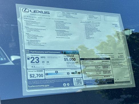 New 2026 Lexus TX 350 AWD image 30