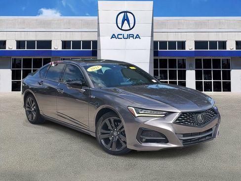 Used 2021 Acura TLX w/ A-SPEC Package FWD image 1