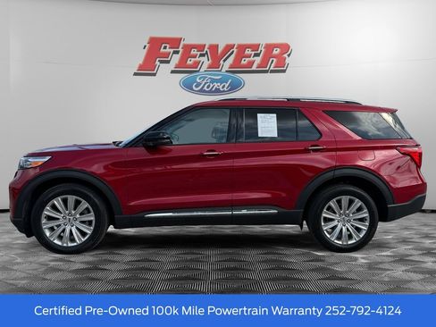 Certified 2023 Ford Explorer Limited w/ Limited Technology Package AWD/4WD image 2