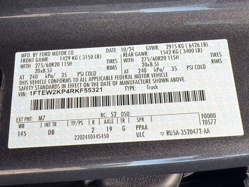 Used 2024 Ford F150 STX RWD image 18