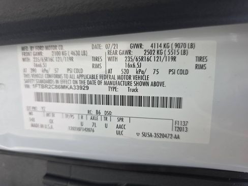Used 2021 Ford Transit 250 Medium Roof AWD image 25