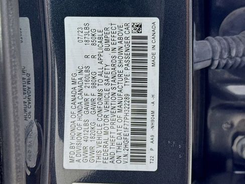 Used 2023 Honda Civic EX image 42