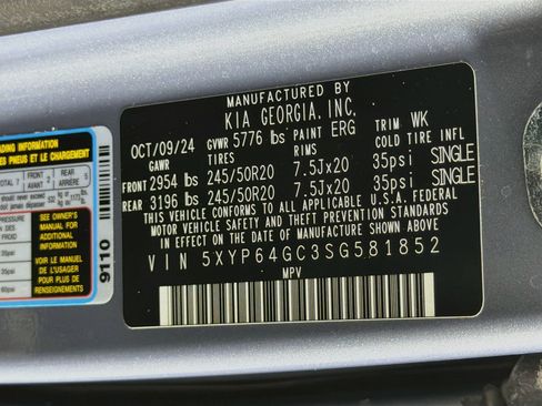 Used 2025 Kia Telluride S FWD image 12