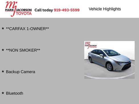 Used 2024 Toyota Corolla LE FWD image 6