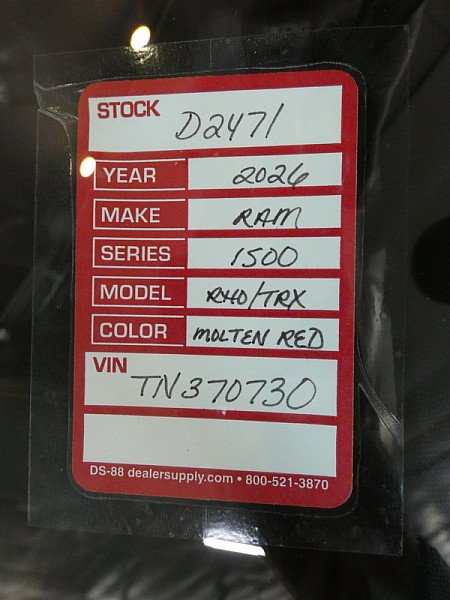 New 2026 RAM 1500 RHO AWD/4WD image 30
