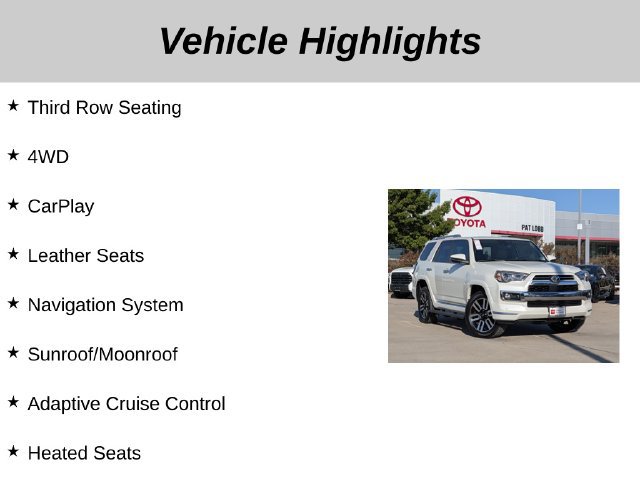Used 2023 Toyota 4Runner Limited AWD/4WD image 5