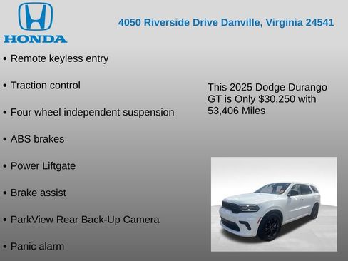 Used 2025 Dodge Durango GT AWD/4WD image 12