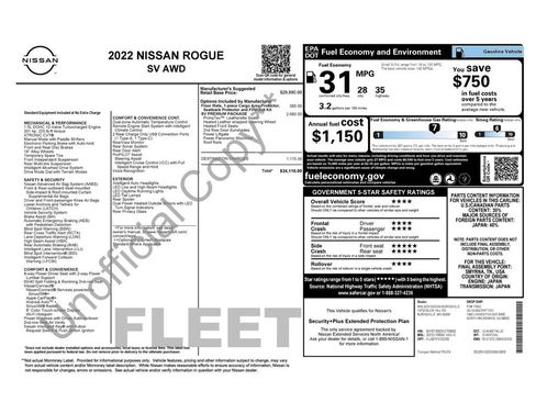 Used 2022 Nissan Rogue SV w/ SV Premium Package image 26