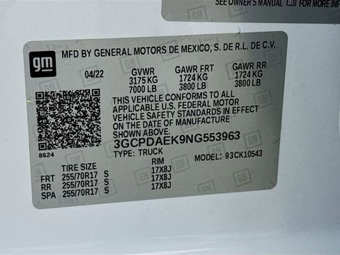 Used 2022 Chevrolet Silverado 1500 W/T w/ WT Convenience Package image 30