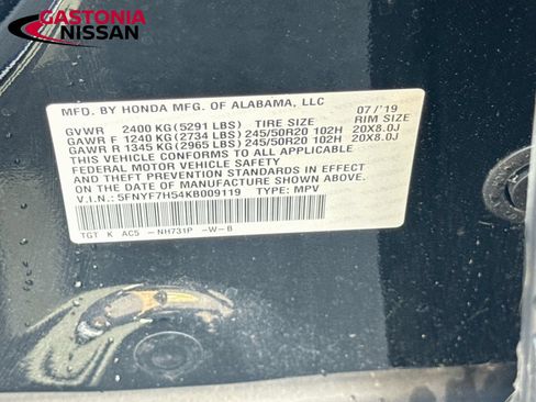 Used 2019 Honda Passport EX-L image 36