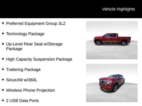 Certified 2023 Chevrolet Silverado 1500 High Country w/ Technology Package AWD/4WD image 12