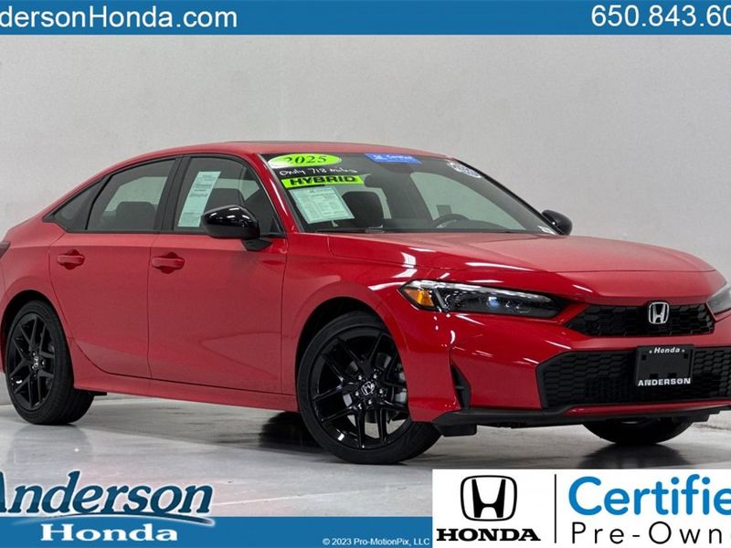 Certified 2025 Honda Civic Sport image 1