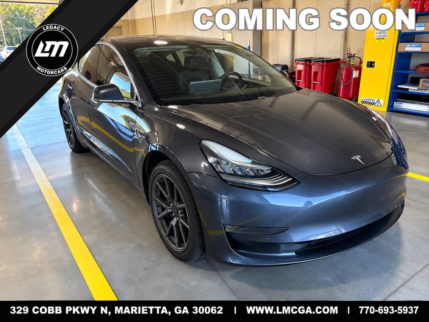 Used 2020 Tesla Model 3 Standard Range Plus RWD image 1