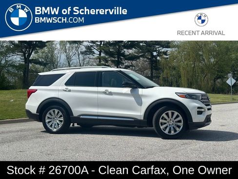 Used 2020 Ford Explorer Limited w/ Class III Trailer Tow Package RWD image 1