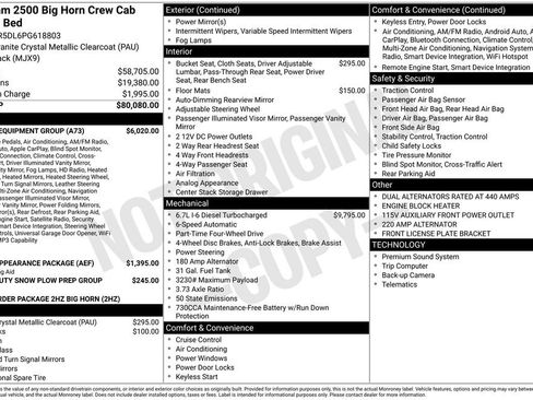 Used 2023 RAM 2500 Big Horn w/ Level B Equipment Group AWD/4WD image 4