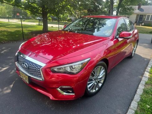 Certified 2023 INFINITI Q50 Luxe w/ Cargo Package AWD/4WD image 1