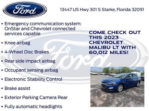 Used 2023 Chevrolet Malibu LT FWD image 20