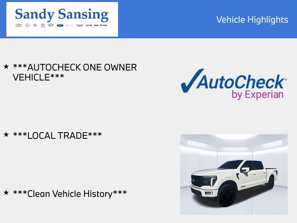 Used 2024 Ford F150 Platinum w/ FX4 Off-Road Package AWD/4WD image 5