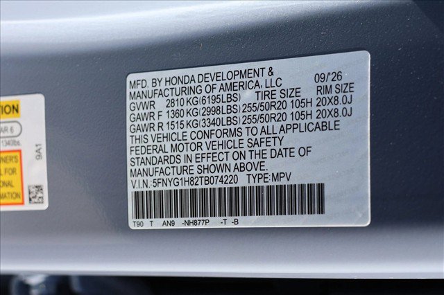 New 2026 Honda Pilot Elite image 26